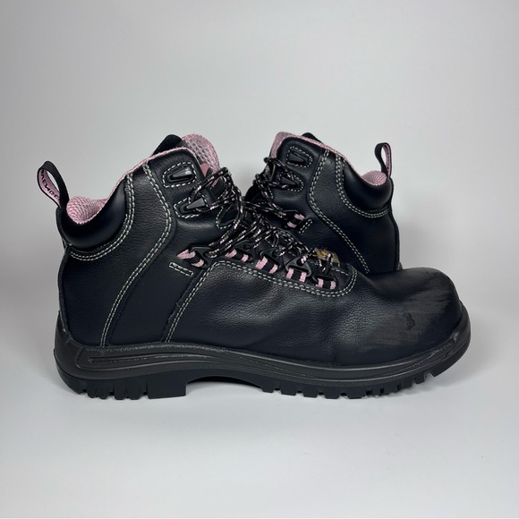 Avenger Womens Breaker Mid 6" Lace Up Work Boot Composite Toe Waterproof Size 10 - Picture 8 of 12
